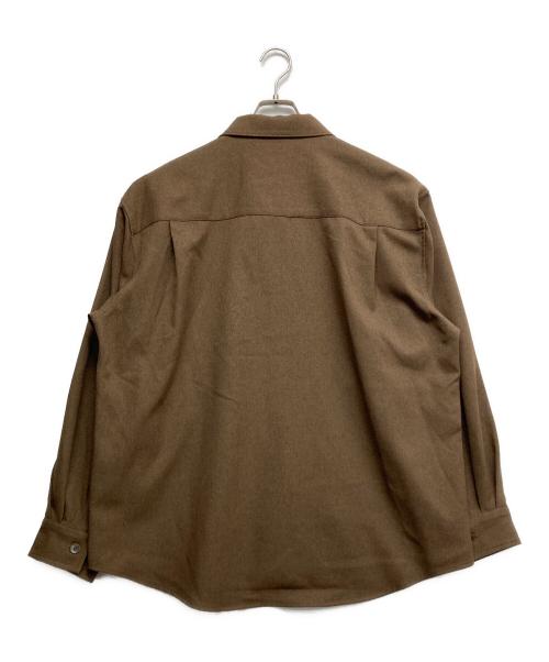 JOURNAL STANDARD（ジャーナルスタンダード）JOURNAL STANDARD (ジャーナルスタンダード) DADS LANATEC ツイルシャツジャケット ブラウン サイズ:Lの古着・服飾アイテム