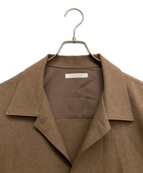 JOURNAL STANDARD（ジャーナルスタンダード）JOURNAL STANDARD (ジャーナルスタンダード) DADS LANATEC ツイルシャツジャケット ブラウン サイズ:Lの古着・服飾アイテム