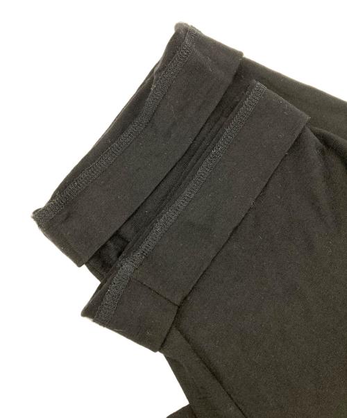 N.HOOLYWOOD（エヌ ハリウッド）N.HOOLYWOOD (エヌ ハリウッド) EDIFICE (エディフィス) ウールクルーネックTシャツ ブラック サイズ:40の古着・服飾アイテム