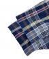 中古・古着 POLO RALPH LAUREN (ポロ・ラルフローレン) 半袖チェックシャツ ネイビー サイズ:M：5000円