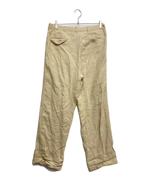 POLO RALPH LAUREN（ポロ・ラルフローレン）POLO RALPH LAUREN (ポロ・ラルフローレン) リネンパンツ ベージュ サイズ:36/30の古着・服飾アイテム