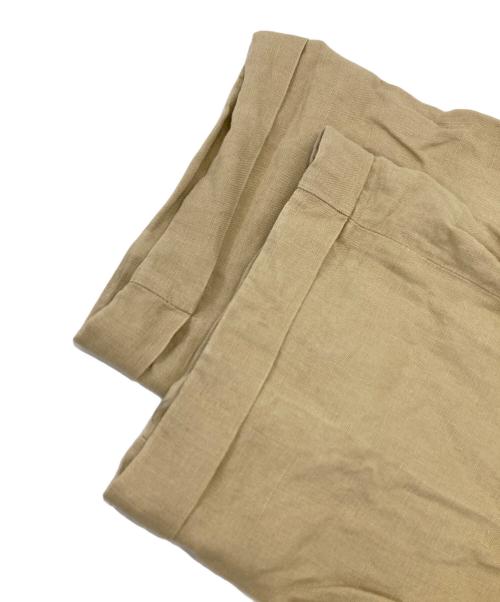 POLO RALPH LAUREN（ポロ・ラルフローレン）POLO RALPH LAUREN (ポロ・ラルフローレン) リネンパンツ ベージュ サイズ:36/30の古着・服飾アイテム