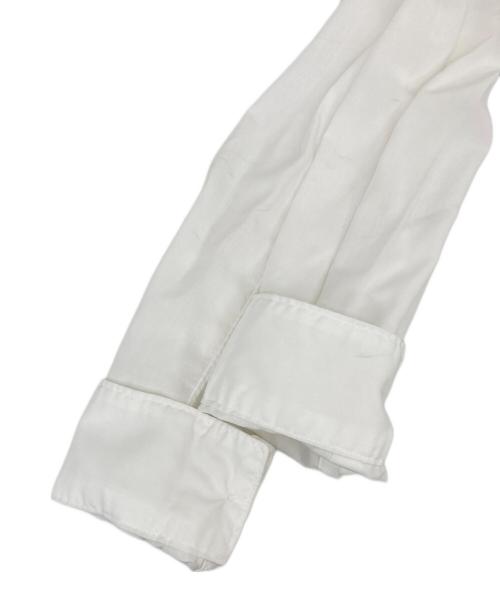 COMME des GARCONS（コムデギャルソン）COMME des GARCONS (コムデギャルソン) 断ち切りスリットブラウス ホワイト サイズ:Sの古着・服飾アイテム