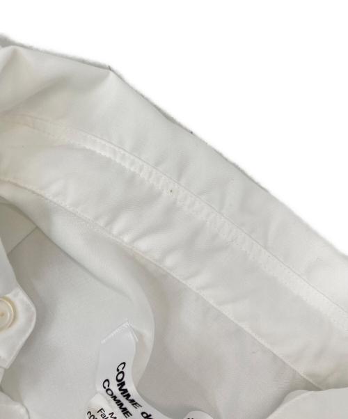 COMME des GARCONS（コムデギャルソン）COMME des GARCONS (コムデギャルソン) 断ち切りスリットブラウス ホワイト サイズ:Sの古着・服飾アイテム
