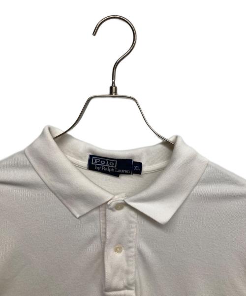 POLO RALPH LAUREN（ポロ・ラルフローレン）POLO RALPH LAUREN (ポロ・ラルフローレン) ポロシャツ ホワイト サイズ:XLの古着・服飾アイテム