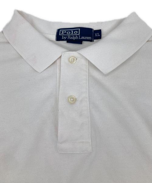 POLO RALPH LAUREN（ポロ・ラルフローレン）POLO RALPH LAUREN (ポロ・ラルフローレン) ポロシャツ ホワイト サイズ:XLの古着・服飾アイテム