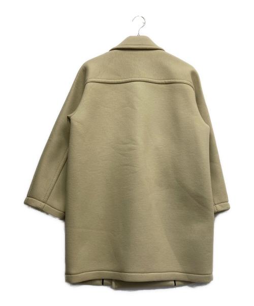 Adam et Rope（アダム エ ロペ）Adam et Rope (アダム エ ロペ) ウールジャージボンディングPコート カーキ サイズ:FREEの古着・服飾アイテム