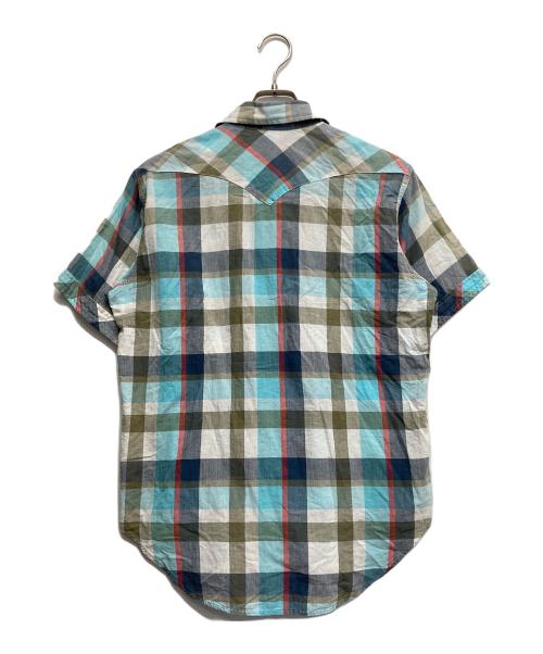 Engineered Garments（エンジニアド ガーメンツ）Engineered Garments (エンジニアド ガーメンツ) ウエスタンシャツ ブルー サイズ:Mの古着・服飾アイテム
