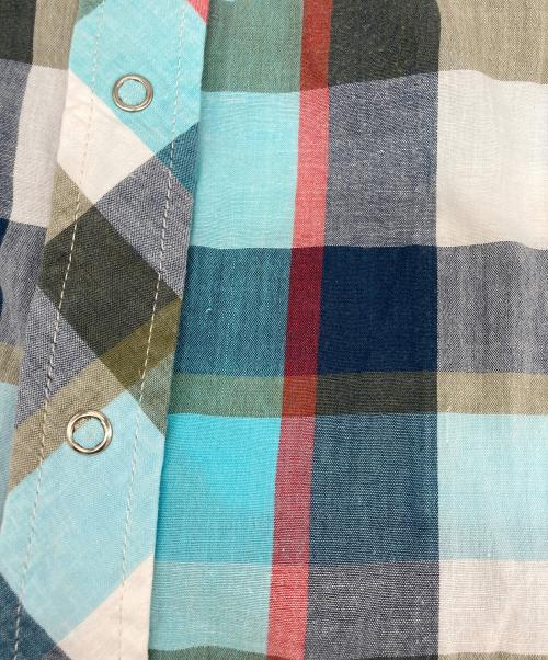 Engineered Garments（エンジニアド ガーメンツ）Engineered Garments (エンジニアド ガーメンツ) ウエスタンシャツ ブルー サイズ:Mの古着・服飾アイテム