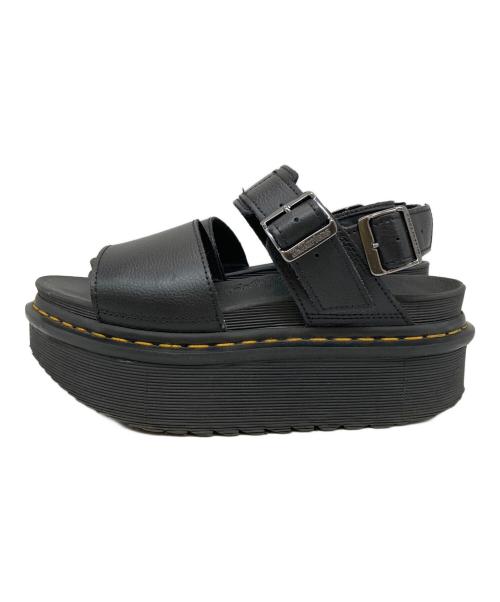 Dr.Martens（ドクターマーチン）Dr.Martens (ドクターマーチン) VOSS QUAD サンダル ブラック サイズ:37の古着・服飾アイテム