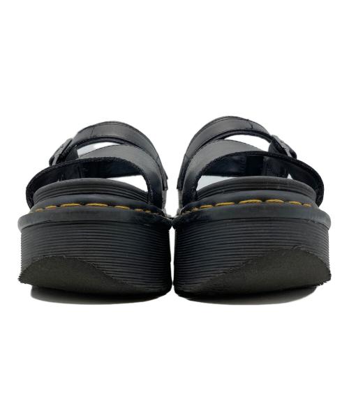 Dr.Martens（ドクターマーチン）Dr.Martens (ドクターマーチン) VOSS QUAD サンダル ブラック サイズ:37の古着・服飾アイテム
