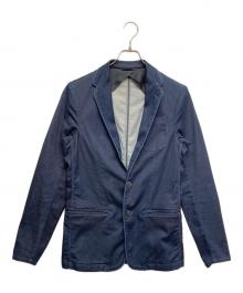 ARMANI JEANS（アルマーニジーンズ）の古着「2Bテーラードジャケット」｜ネイビー