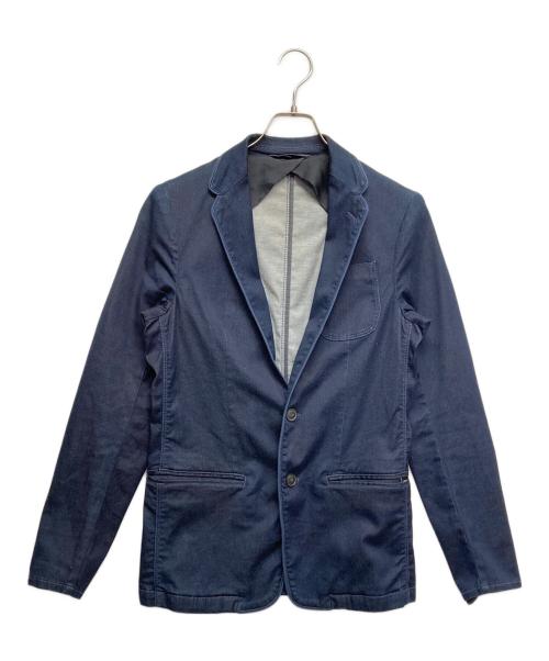 ARMANI JEANS（アルマーニジーンズ）ARMANI JEANS (アルマーニジーンズ) 2Bテーラードジャケット ネイビー サイズ:48の古着・服飾アイテム