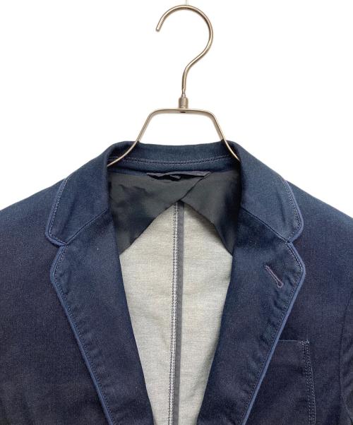 ARMANI JEANS（アルマーニジーンズ）ARMANI JEANS (アルマーニジーンズ) 2Bテーラードジャケット ネイビー サイズ:48の古着・服飾アイテム