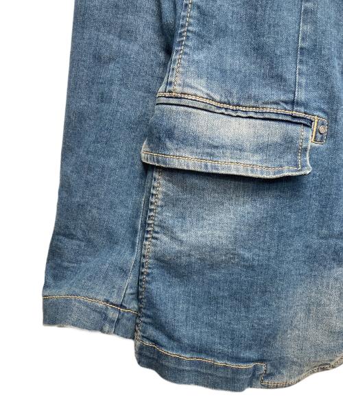 ARMANI JEANS（アルマーニジーンズ）ARMANI JEANS (アルマーニジーンズ) デニムテーラードジャケット ブルー サイズ:48の古着・服飾アイテム