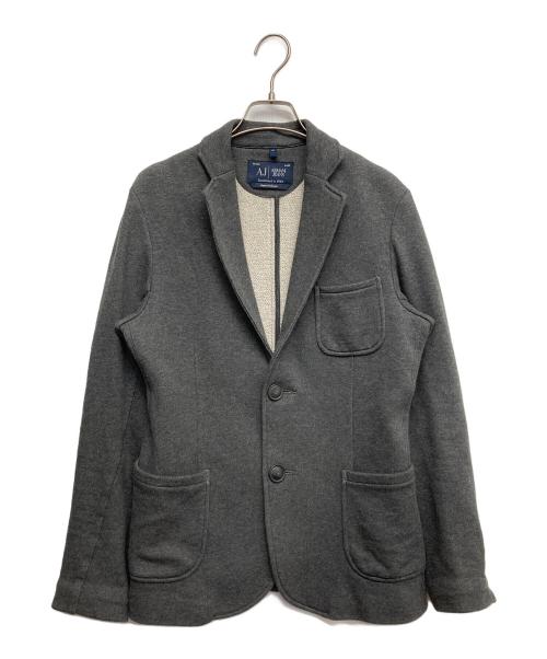 ARMANI JEANS（アルマーニジーンズ）ARMANI JEANS (アルマーニジーンズ) 日本別注2Bテーラードジャケット グレー サイズ:XSの古着・服飾アイテム