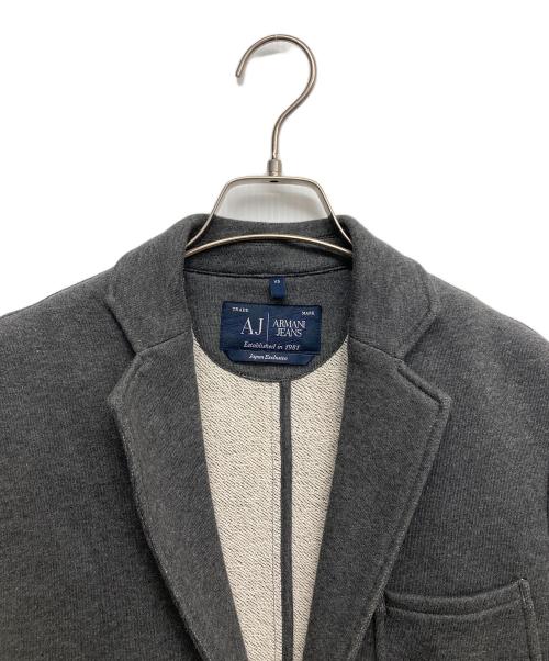 ARMANI JEANS（アルマーニジーンズ）ARMANI JEANS (アルマーニジーンズ) 日本別注2Bテーラードジャケット グレー サイズ:XSの古着・服飾アイテム