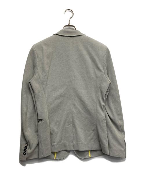 DIESEL（ディーゼル）DIESEL (ディーゼル) ダメージ加工サマーテーラードジャケット グレー サイズ:44の古着・服飾アイテム