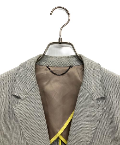 DIESEL（ディーゼル）DIESEL (ディーゼル) ダメージ加工サマーテーラードジャケット グレー サイズ:44の古着・服飾アイテム