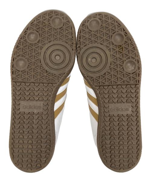 adidas（アディダス）adidas (アディダス) SAMBA ベージュ×ホワイト サイズ:23.5の古着・服飾アイテム