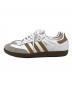 adidas (アディダス) SAMBA ベージュ×ホワイト サイズ:23.5：7000円