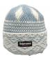 Supreme（シュプリーム）の古着「Diamond Beanie」｜ブルー