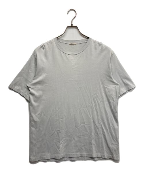 AURALEE（オーラリー）AURALEE (オーラリー) LUSTER PLAITING TEE ライトグレー サイズ:4の古着・服飾アイテム