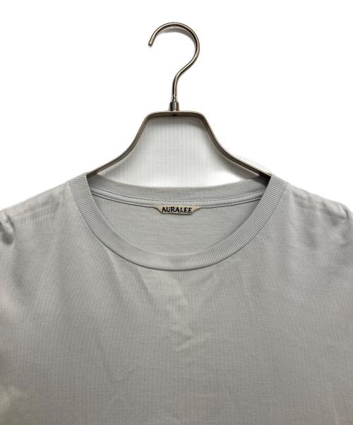 AURALEE（オーラリー）AURALEE (オーラリー) LUSTER PLAITING TEE ライトグレー サイズ:4の古着・服飾アイテム