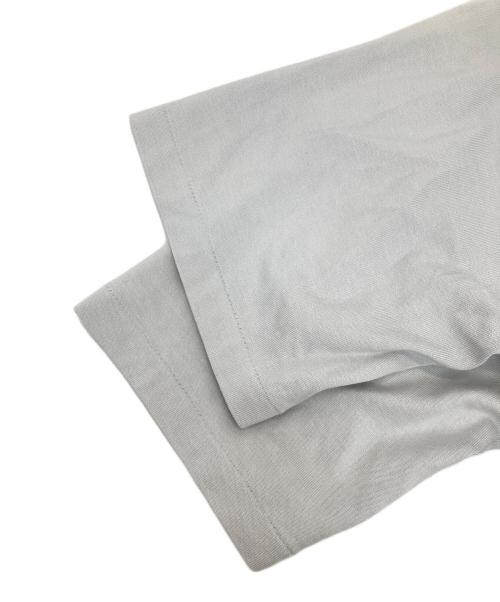AURALEE（オーラリー）AURALEE (オーラリー) LUSTER PLAITING TEE ライトグレー サイズ:4の古着・服飾アイテム