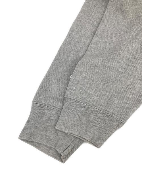 Champion（チャンピオン）Champion (チャンピオン) プリントリバースウィーブパーカー エンジ×ライトグレー サイズ:Lの古着・服飾アイテム