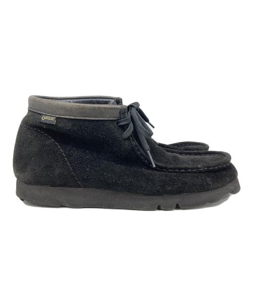 CLARKS（クラークス）CLARKS (クラークス) ワラビーモカシンシューズ ブラック サイズ:26の古着・服飾アイテム