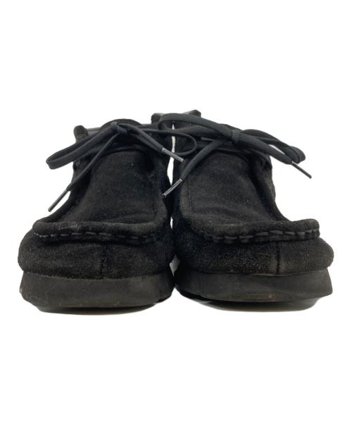 CLARKS（クラークス）CLARKS (クラークス) ワラビーモカシンシューズ ブラック サイズ:26の古着・服飾アイテム