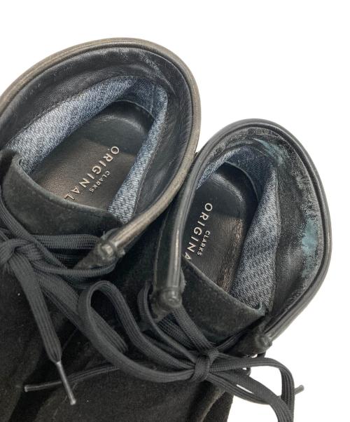 CLARKS（クラークス）CLARKS (クラークス) ワラビーモカシンシューズ ブラック サイズ:26の古着・服飾アイテム