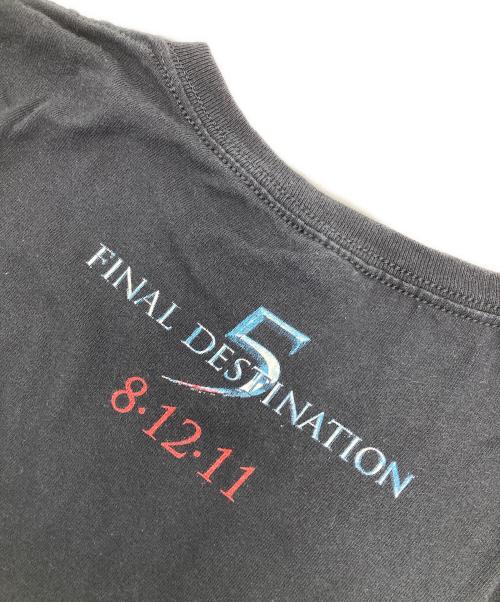 anvil（アンヴィル）anvil (アンヴィル) ファイナルディスティネーションプリントTシャツ ブラック サイズ:XLの古着・服飾アイテム