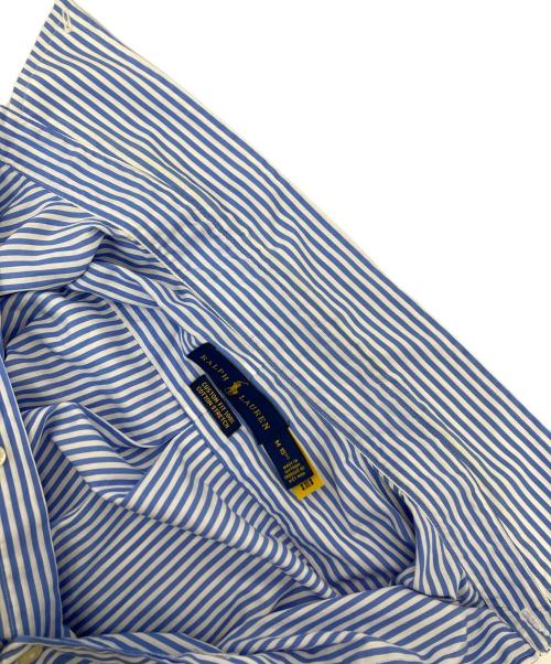 POLO RALPH LAUREN（ポロ・ラルフローレン）POLO RALPH LAUREN (ポロ・ラルフローレン) ボタンダウンシャツ ブルー サイズ:Mの古着・服飾アイテム