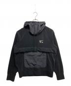 NIKEナイキ）の古着「Solid Color Pocket Hoodie」｜ブラック