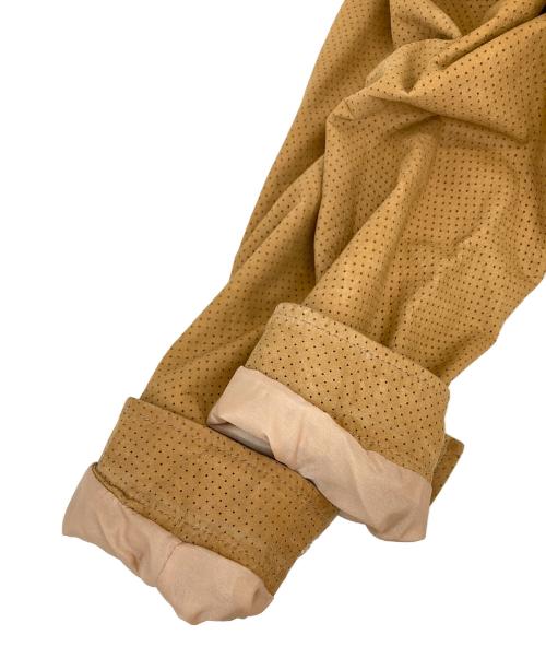 LEONARD FASHION（レオナールファッション）LEONARD FASHION (レオナールファッション) ロゴボタンテーラードジャケット ブラウン サイズ:9Rの古着・服飾アイテム