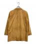 LEONARD FASHION (レオナールファッション) ロゴボタンテーラードジャケット ブラウン サイズ:9R：8000円