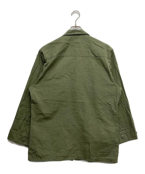 US ARMY（ユーエスアーミー）US ARMY (ユーエスアーミー) RIP-STOP,POPLIN ファティーグジャケット オリーブ サイズ:Small-Regularの古着・服飾アイテム