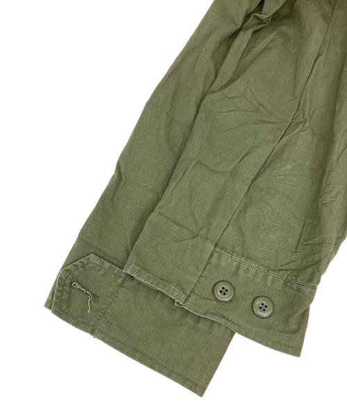 US ARMY（ユーエスアーミー）US ARMY (ユーエスアーミー) RIP-STOP,POPLIN ファティーグジャケット オリーブ サイズ:Small-Regularの古着・服飾アイテム