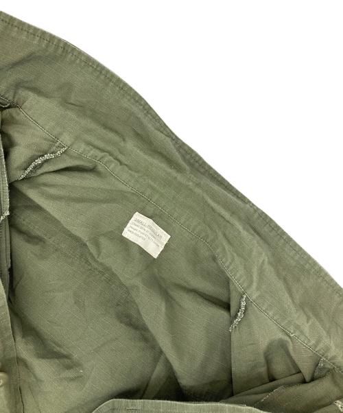 US ARMY（ユーエスアーミー）US ARMY (ユーエスアーミー) RIP-STOP,POPLIN ファティーグジャケット オリーブ サイズ:Small-Regularの古着・服飾アイテム