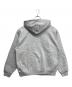 LOS ANGELES APPAREL (ロサンゼルスアパレル) 14オンス ヘビーフリース ジップアップ フード スウェット ライトグレー サイズ:L：8000円