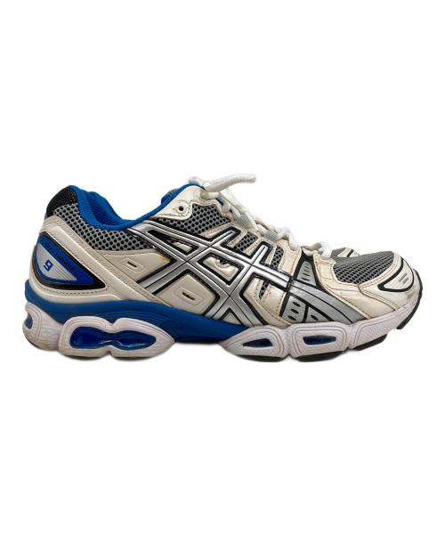 asics（アシックス）asics (アシックス) ローカットスニーカー ホワイト サイズ:27の古着・服飾アイテム