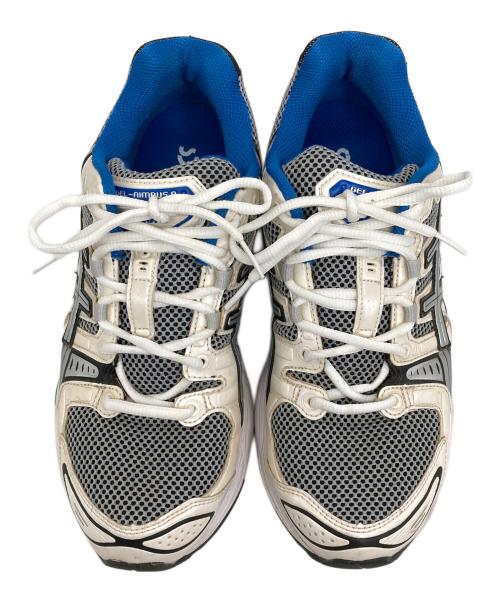 asics（アシックス）asics (アシックス) ローカットスニーカー ホワイト サイズ:27の古着・服飾アイテム