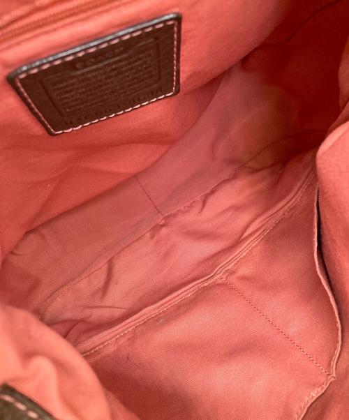COACH（コーチ）COACH (コーチ) ハンドバッグ ブラウンの古着・服飾アイテム