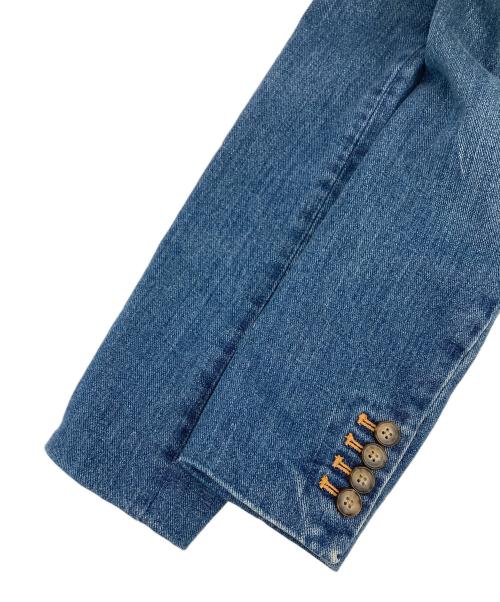 POLO RALPH LAUREN（ポロ・ラルフローレン）POLO RALPH LAUREN (ポロ・ラルフローレン) テーラードデニムジャケット インディゴ サイズ:2の古着・服飾アイテム
