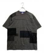 JUNYA WATANABE MANジュンヤワタナベマン）の古着「綿天竺×多素材パッチワーク」｜グレー