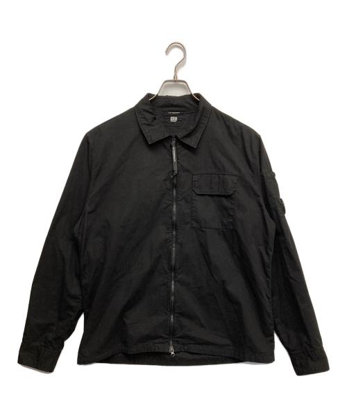 C.P COMPANY（シーピーカンパニー）C.P COMPANY (シーピーカンパニー) Chrome-R Pocket Overshirt ブラック サイズ:Lの古着・服飾アイテム