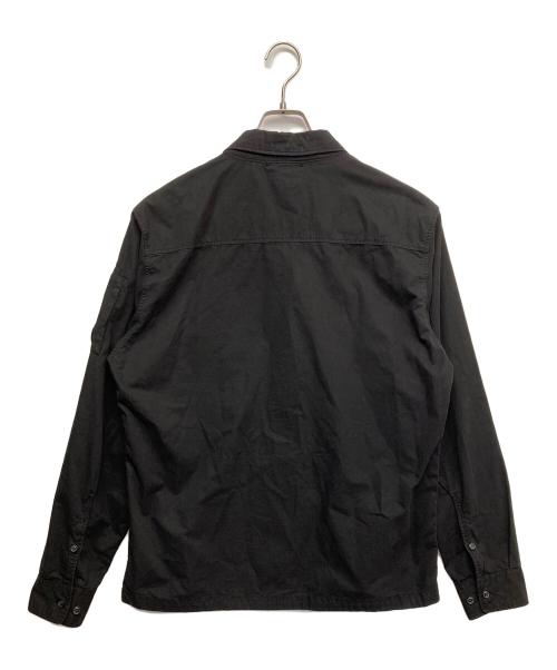 C.P COMPANY（シーピーカンパニー）C.P COMPANY (シーピーカンパニー) Chrome-R Pocket Overshirt ブラック サイズ:Lの古着・服飾アイテム