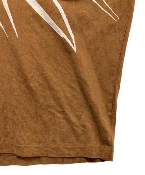 ISSEY MIYAKE MEN（イッセイミヤケメン）ISSEY MIYAKE MEN (イッセイミヤケメン) ポロシャツ ホワイト×ブラウン サイズ:Fの古着・服飾アイテム